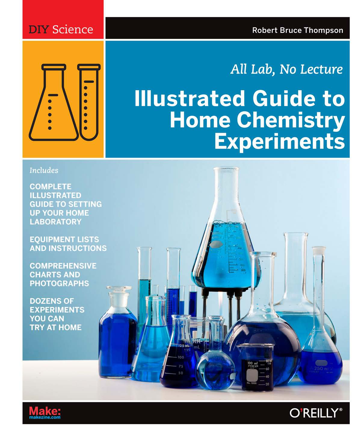 Illustrated Guide to Home Chemistry Experiments cover